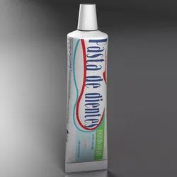 Toothpaste tube 3D model