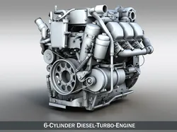 truck diesel engine