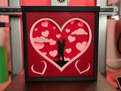 Valentine Shadow box