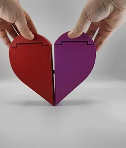 Valentine's Day Spring Lock Box