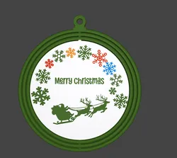 360 degrees Christmas Ornament