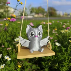 Bat On A Swing ( No Supports )