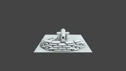 Cannon enviroment High Poly