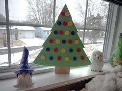 Christmas Tree Advent Calendar Christmas Count Down