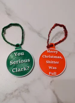 Christmas Vacation Ornaments