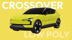 Crossover - Low poly Free low-poly 3D model