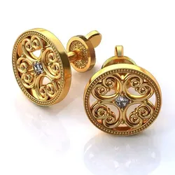 cufflinks pack of 2  Free 3D print model