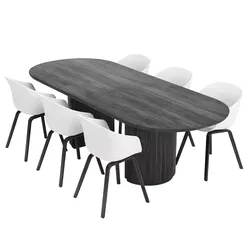 Dining set 31 Free 3D model