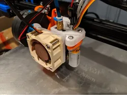 Fan Adapter for Mosquito Hotend - 25mm to 40mm