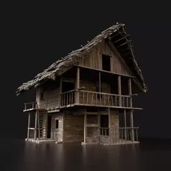 Free for awesome people Free low-poly 3D model