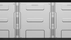 Free Sample Modular Sci-Fi Wall Panel - Vol 4   Game Ready PBR  Free low-poly 3D model