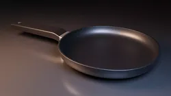 Frying Pan Free low-poly 3D model