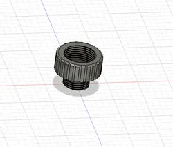 Gardenhose 1/2" to 3/4" adapter