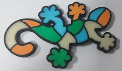 Gaudi Lizard keychain (NO AMS, NO GLUE)
