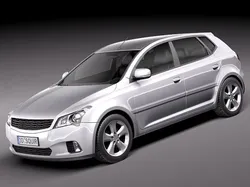Generic Average Hatchback Car
