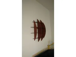 Hemispherical cd shelf from plywood cnc