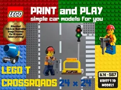 LEGO T Crossroads 24x24