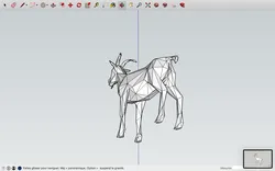 Low Poly Goat
