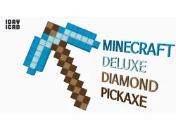 MINECRAFT DELUXE DIAMOND PICKAXE