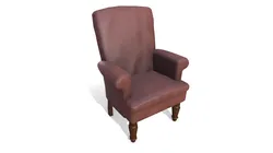 Old Armchair Low-poly PBR Free low-poly 3D model