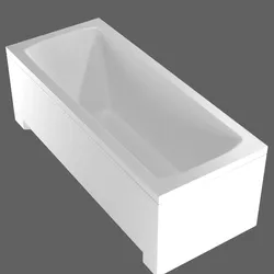 OPTIMA RECTANGULAR BATH Free 3D model