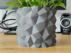 Parametric Rock Plant pot and Planter - Vase mode design