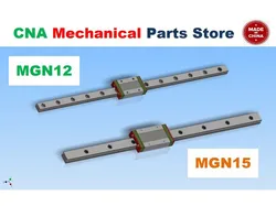 Rails from China MGN12 and MGN15, installation on Creality Ender 3