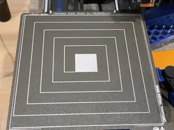 Rectangular Spiral Z-Offset/Bed Level Test