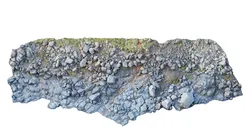 Rocks Stones Shore River PBR Scan Free low-poly 3D model