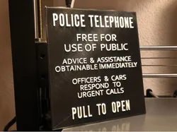 TARDIS Door Sign 2019 (Jodie Whittakers Tardis)