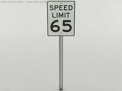 american speed limit sign