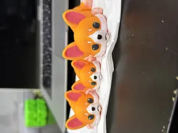 Articulated Corgi - keychain