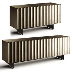 Bonaldo DORIAN PREMIUM Metal Sideboard Free 3D model