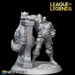 BRAUM - LEAGUE OF LEGENDS Free 3D print model