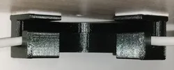 Cable hook under desk - 90 degree guide