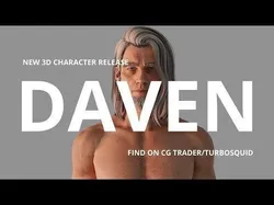 Daven Male Rigged Free 3D model