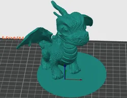 dragon an a stand