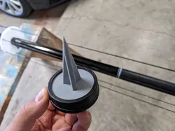 DX Commander ground spike end cap