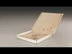 Folding Pizza Box Free low-poly 3D model