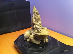 Frog Riding Gnome