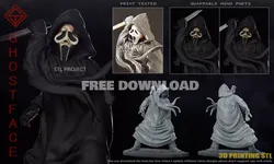 Ghostface Free 3D print model