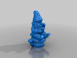 Gnome on Mushroom
