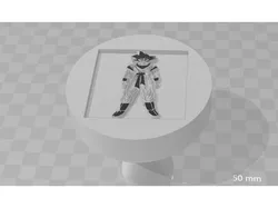 Stamping Model Goku cookie stamp - Free 3D Model | STLFinder