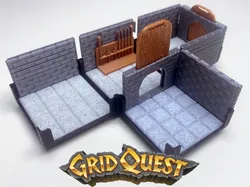 GridQuest T-CROSSING (The Gridfinity Game)