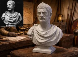 Hannibal Barca Bust