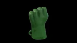 Hulk fist keychain
