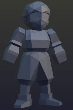 Low Poly Wesker