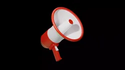 Megaphone Speaker Free 3D model