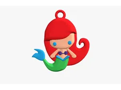 Mermaid Keychain