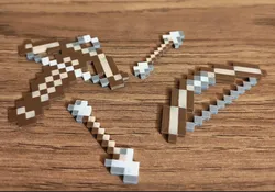 minecraft bow, arrow, crossbow
